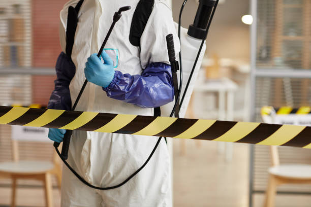 Professional Hoarding Cleanup technician working in Ocean Beach, NY